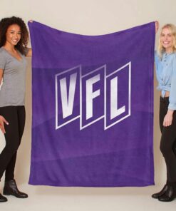 VFL Osnabrück violetter Hintergrund Stil 02 Fleecedecke - Decke