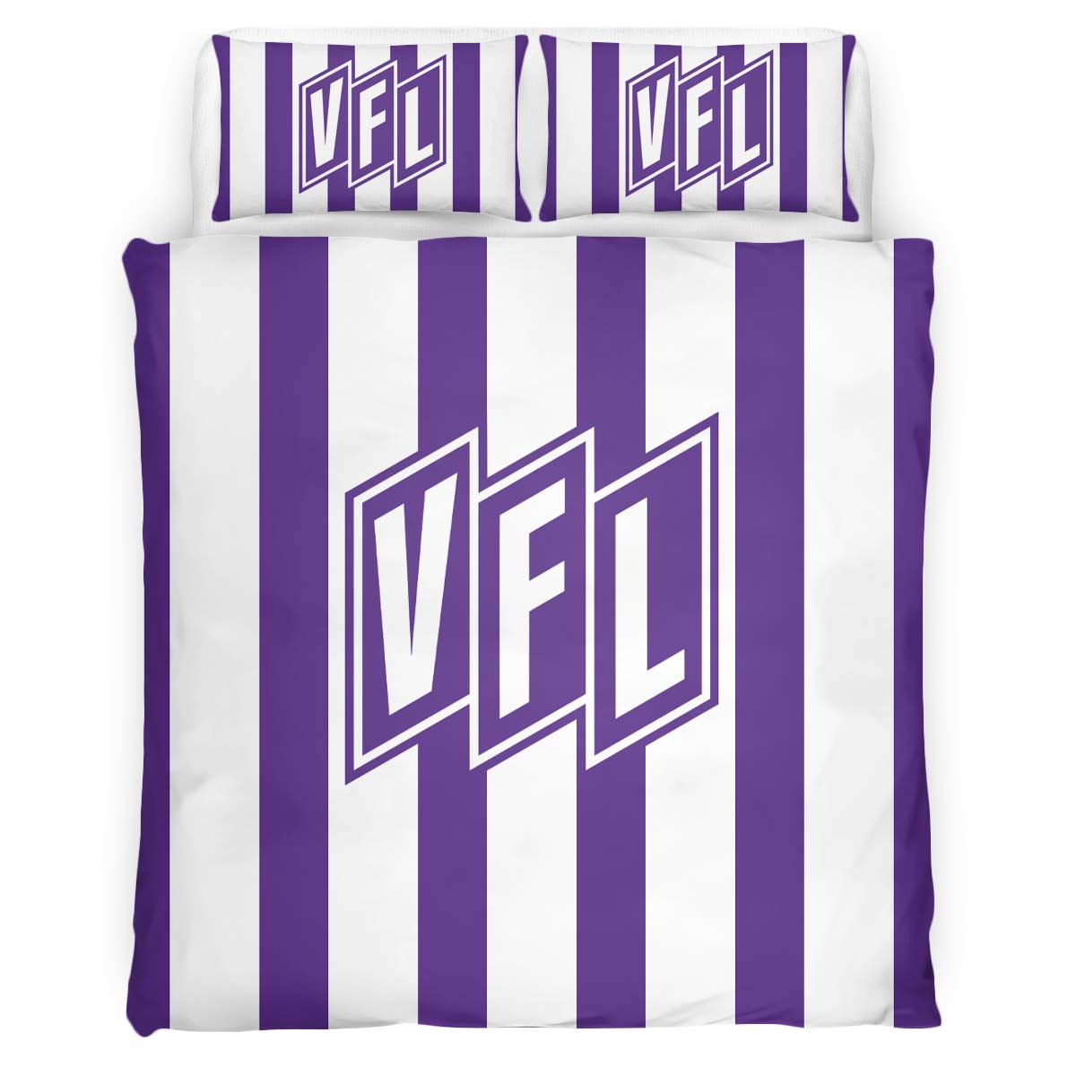 VFL osnabruck violet background style 02 Kinderbettwäsche - Bettwäsche – Bild 2