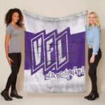 VFL Osnabrück violetter Hintergrund Stil 03 Fleecedecke – Decke