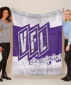 VFL Osnabrück violetter Hintergrund Stil 03 Fleecedecke - Decke