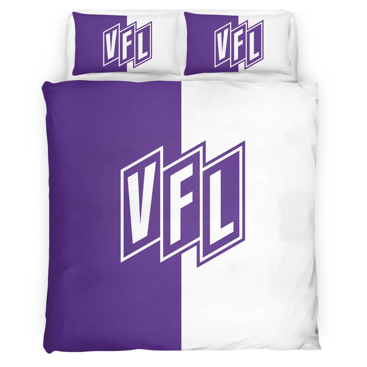 VFL osnabruck violet background style 03 Kinderbettwäsche - Bettwäsche – Bild 2
