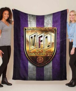 VFL Osnabrück Violett Metall Fleecedecke - Decke