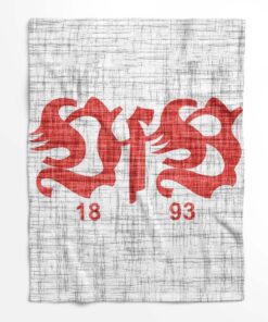 Alternative view of VfB Stuttgart 10 Fleecedecke - Decke