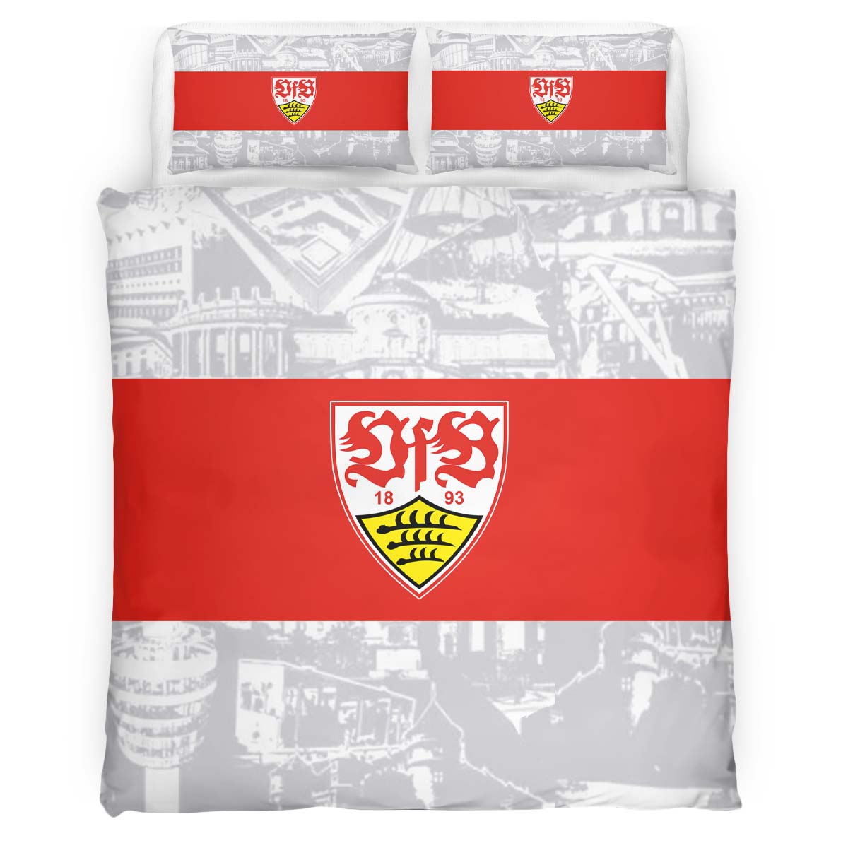 VfB Stuttgart Football Club 01 Kinderbettwäsche - Bettwäsche – Bild 2