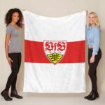 VfB Stuttgart Fußball-Club 03 Fleecedecke – Decke