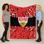 VfB Stuttgart Fußball-Club 06 Fleecedecke – Decke