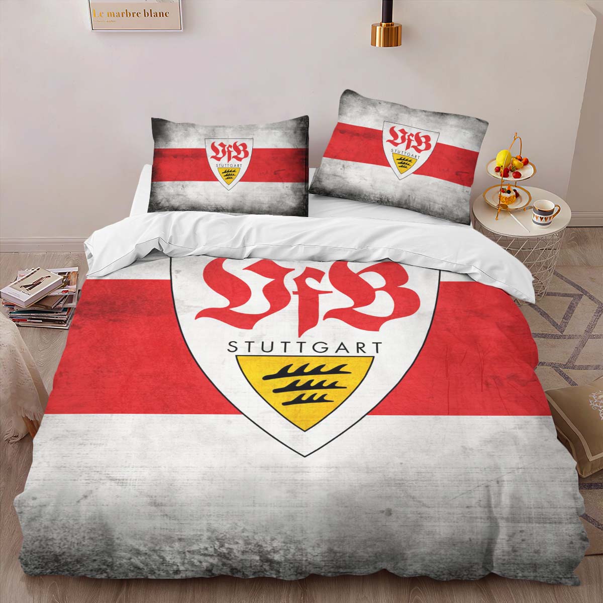 VfB Stuttgart Football Club 09 Kinderbettwäsche - Bettwäsche