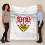 VfB Stuttgart Fußball-Club 11 Fleecedecke – Decke