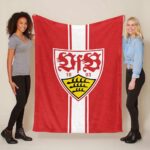 VfB Stuttgart Fußball-Club 21 Fleecedecke – Decke
