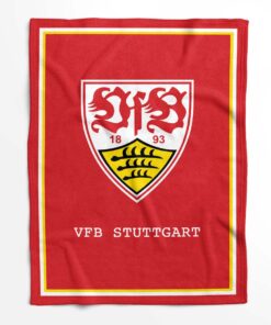Alternative view of VfB Stuttgart für Fan 01 Fleecedecke - Decke