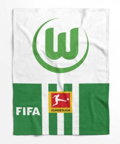 Alternative view of VfL Wolfsburg 1001 Fleecedecke - Decke