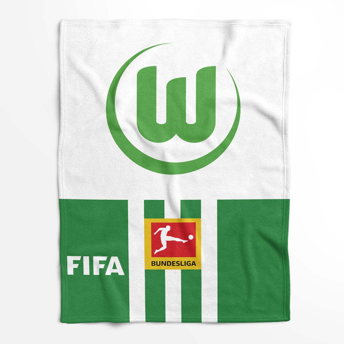 VfL Wolfsburg 1001 Fleecedecke - Decke – Bild 2