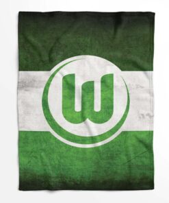 Alternative view of VfL Wolfsburg WOB01 Fleecedecke - Decke