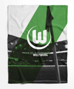 Alternative view of VfL Wolfsburg WOB04 Fleecedecke - Decke