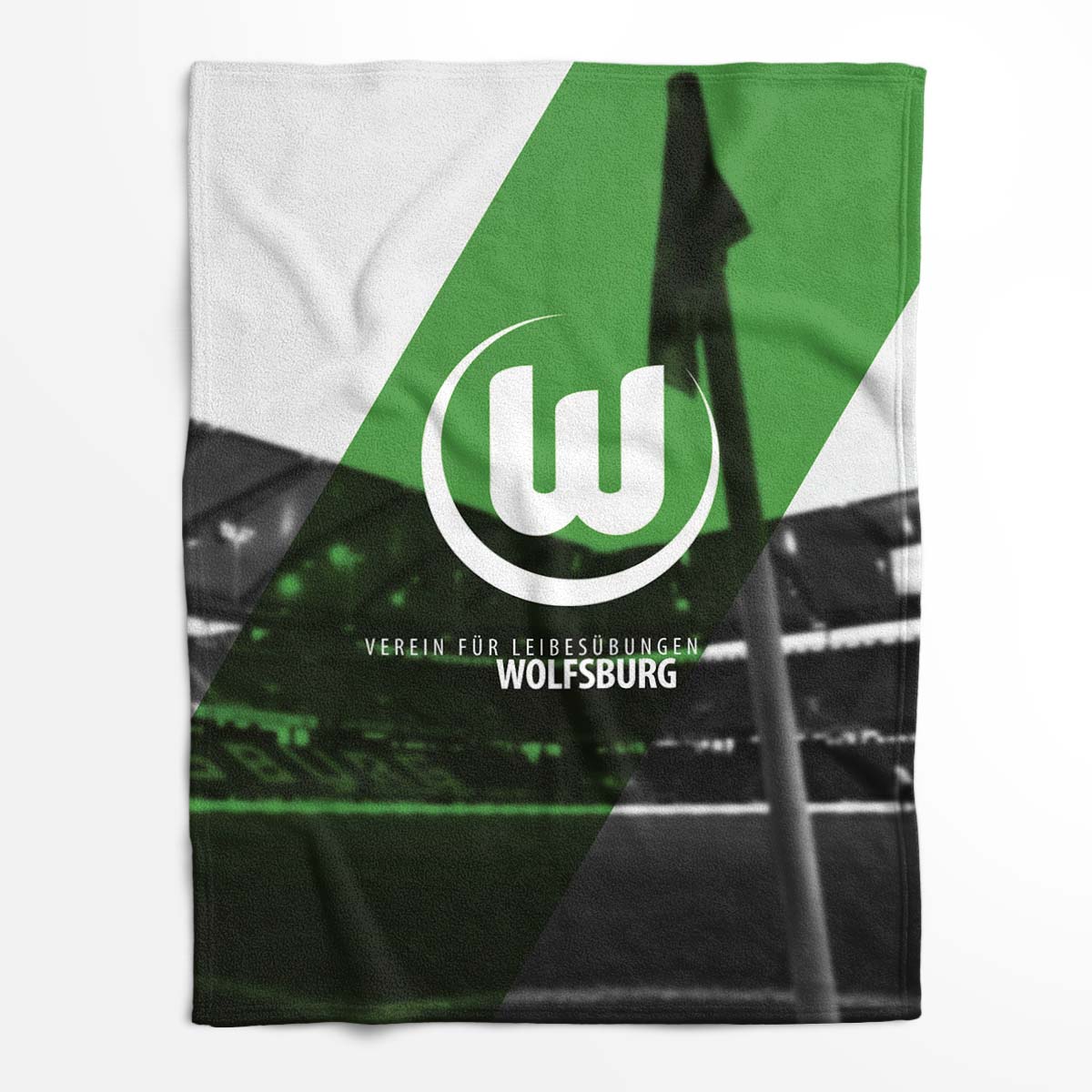 VfL Wolfsburg WOB04 Fleecedecke - Decke – Bild 2