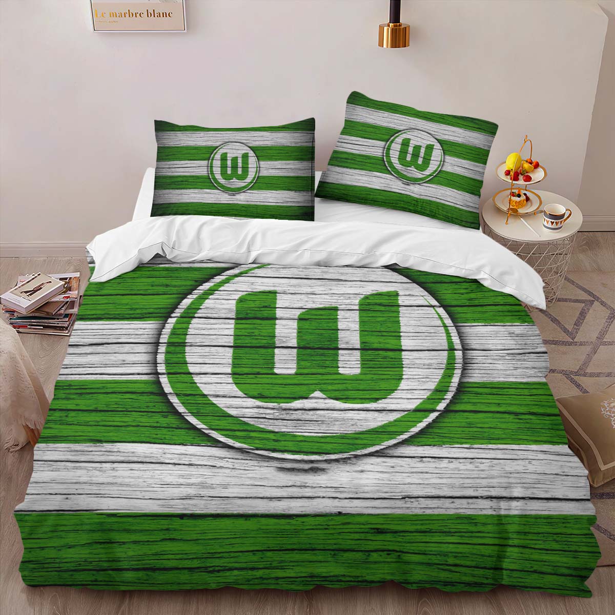 VfL Wolfsburg WOB07 Kinderbettwäsche - Bettwäsche