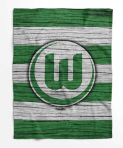 Alternative view of VfL Wolfsburg WOB07 Fleecedecke - Decke
