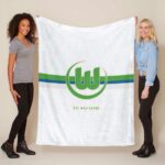 VfL Wolfsburg WOB09 Fleecedecke – Decke