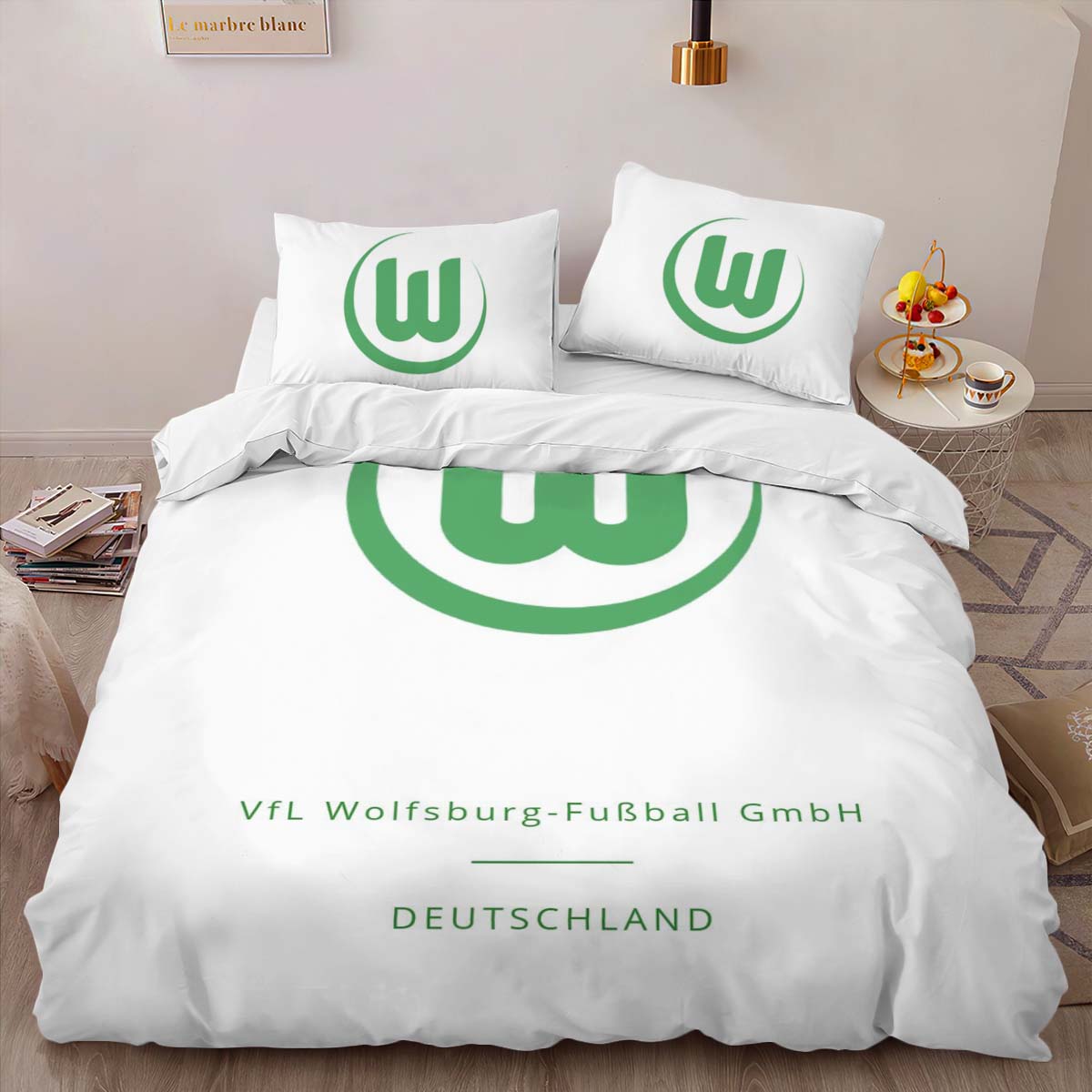 VfL Wolfsburg WOB11 Kinderbettwäsche - Bettwäsche