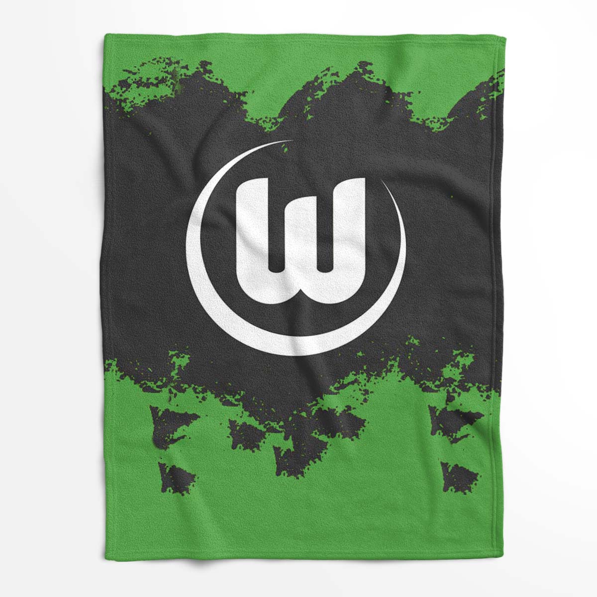 VfL Wolfsburg WOB12 Fleecedecke - Decke – Bild 2