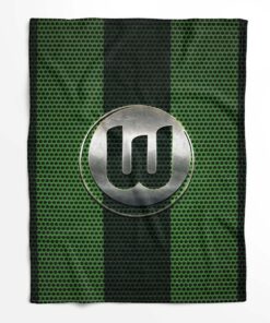 Alternative view of VfL Wolfsburg WOB16 Fleecedecke - Decke