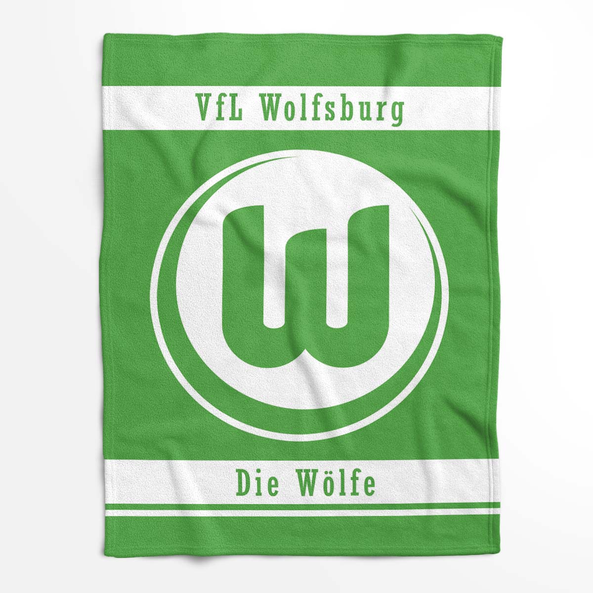 VfL Wolfsburg WOB18 Fleecedecke - Decke – Bild 2