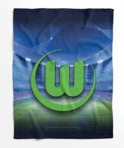 Alternative view of VfL Wolfsburg WOB8 Fleecedecke - Decke