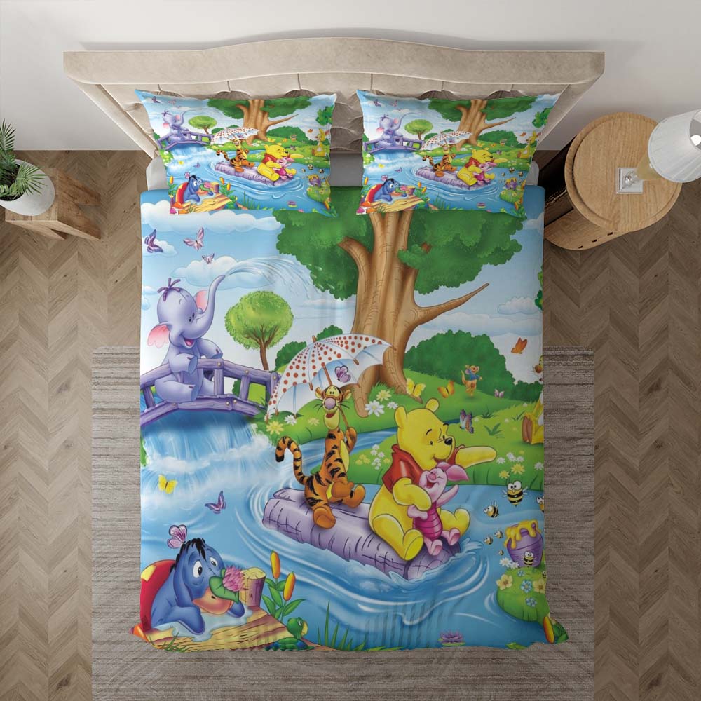 Winnie Der Pooh Winnie Puuh Freunde 2 Kinderbettwäsche - Bettwäsche – Bild 3