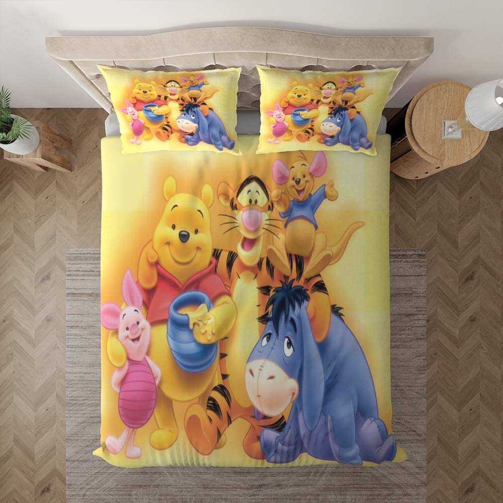 Winnie Der Pooh Winnie Puuh Freunde 3 Kinderbettwäsche - Bettwäsche – Bild 3