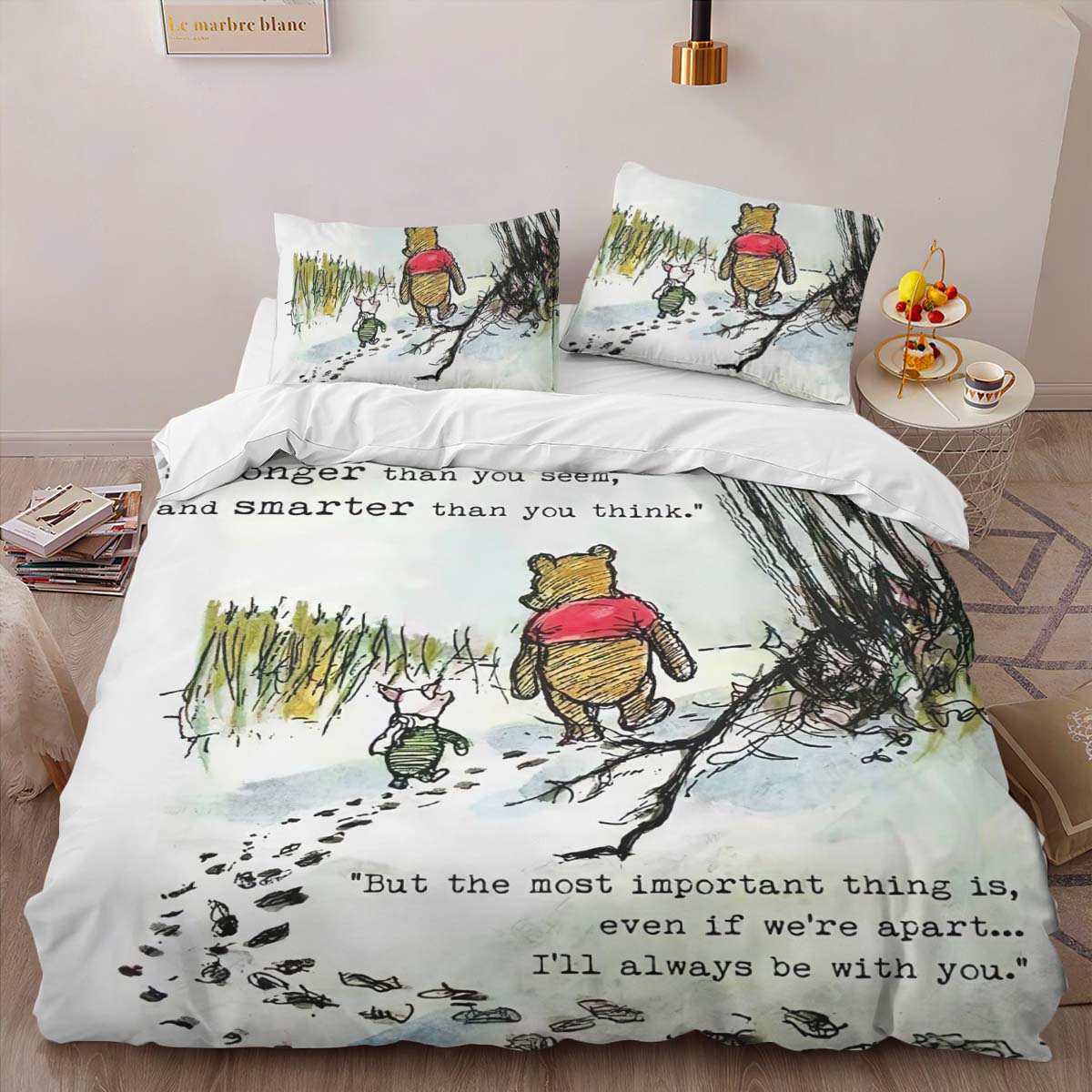 Winnie Puuh und Ferkel Kinderbettwäsche – Bettwäsche – Bild 2