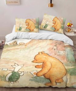 Alternative view of Winnie Puuh und Ferkel 2 Kinderbettwäsche – Bettwäsche