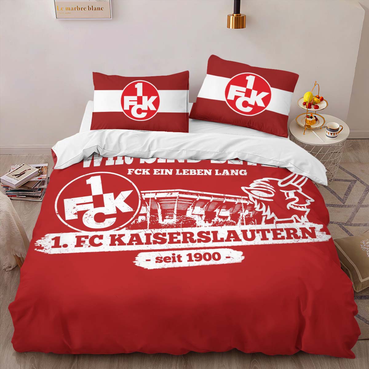 Wir sind betze FCK ein leben lang FC Kaiserslautern Kinderbettwäsche - Bettwäsche
