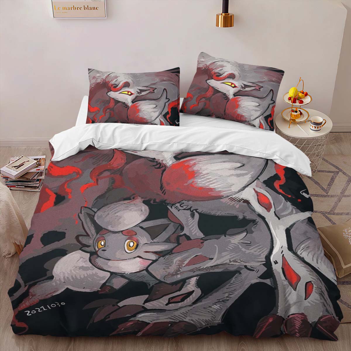 Zorua Zoroark Pokemon 6 Kinderbettwäsche – Bettwäsche – Bild 2