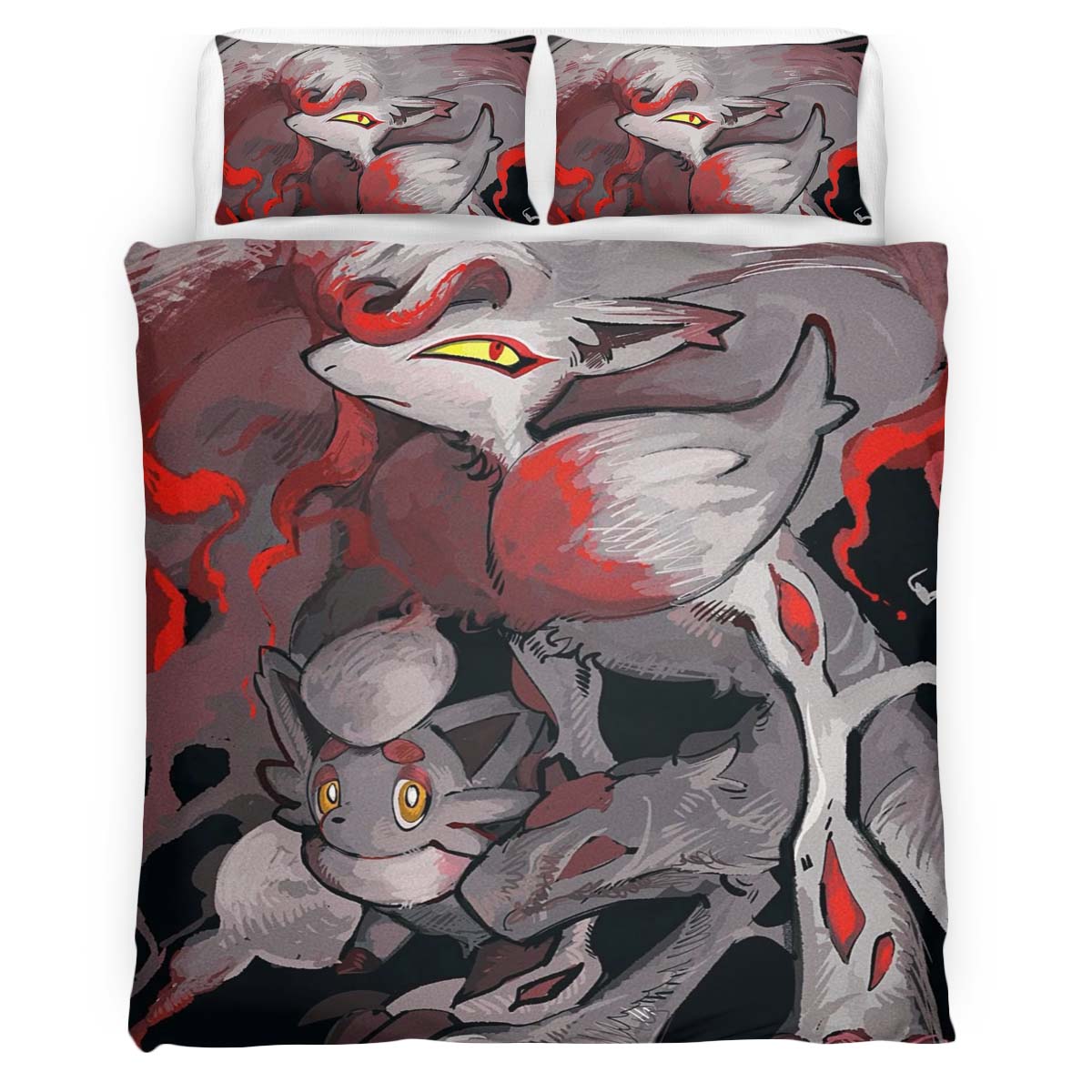Zorua Zoroark Pokemon 6 Kinderbettwäsche – Bettwäsche