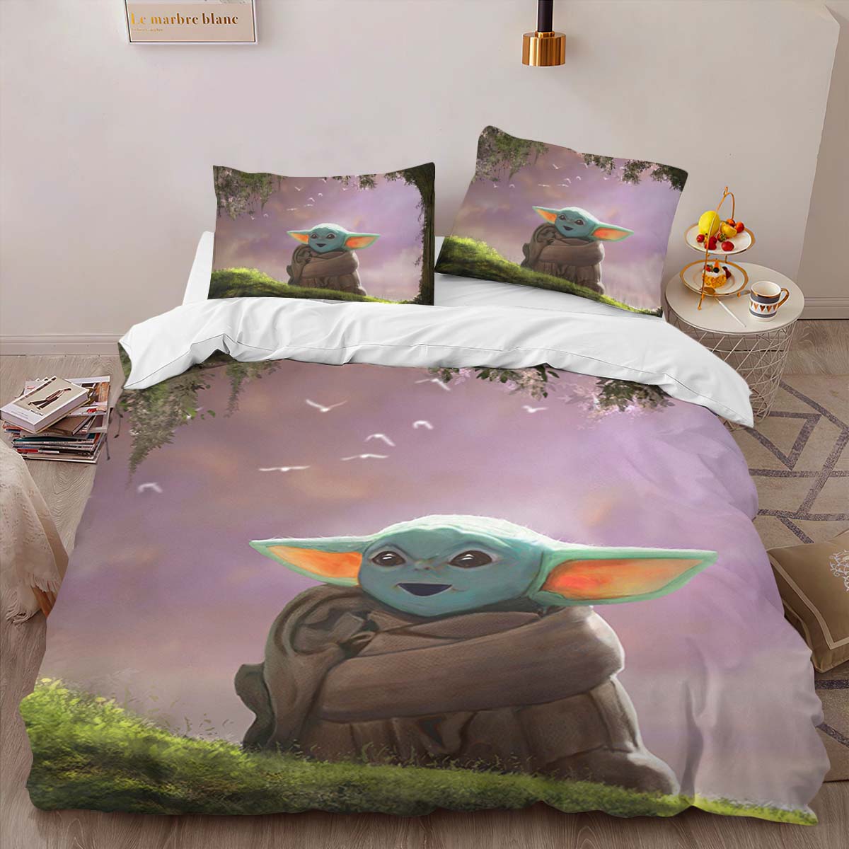 Baby Yoda Star Wars 1 Kinderbettwäsche – Bettwäsche – Bild 2