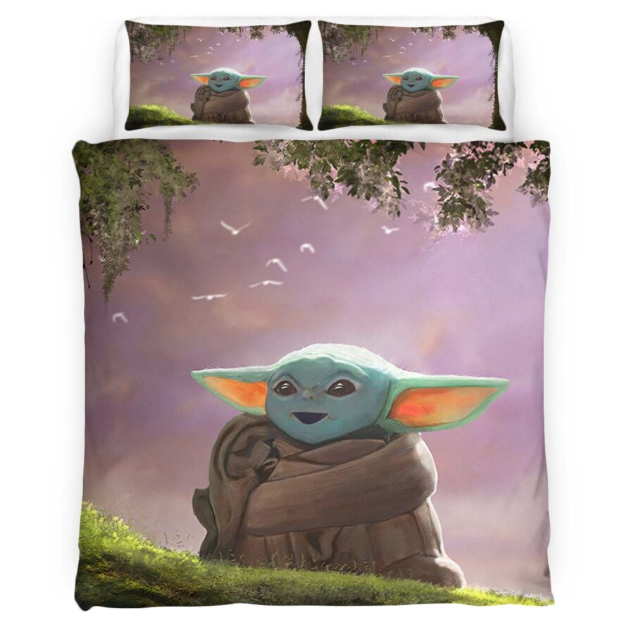 Baby Yoda Star Wars 1 Kinderbettwäsche – Bettwäsche – Bild 4