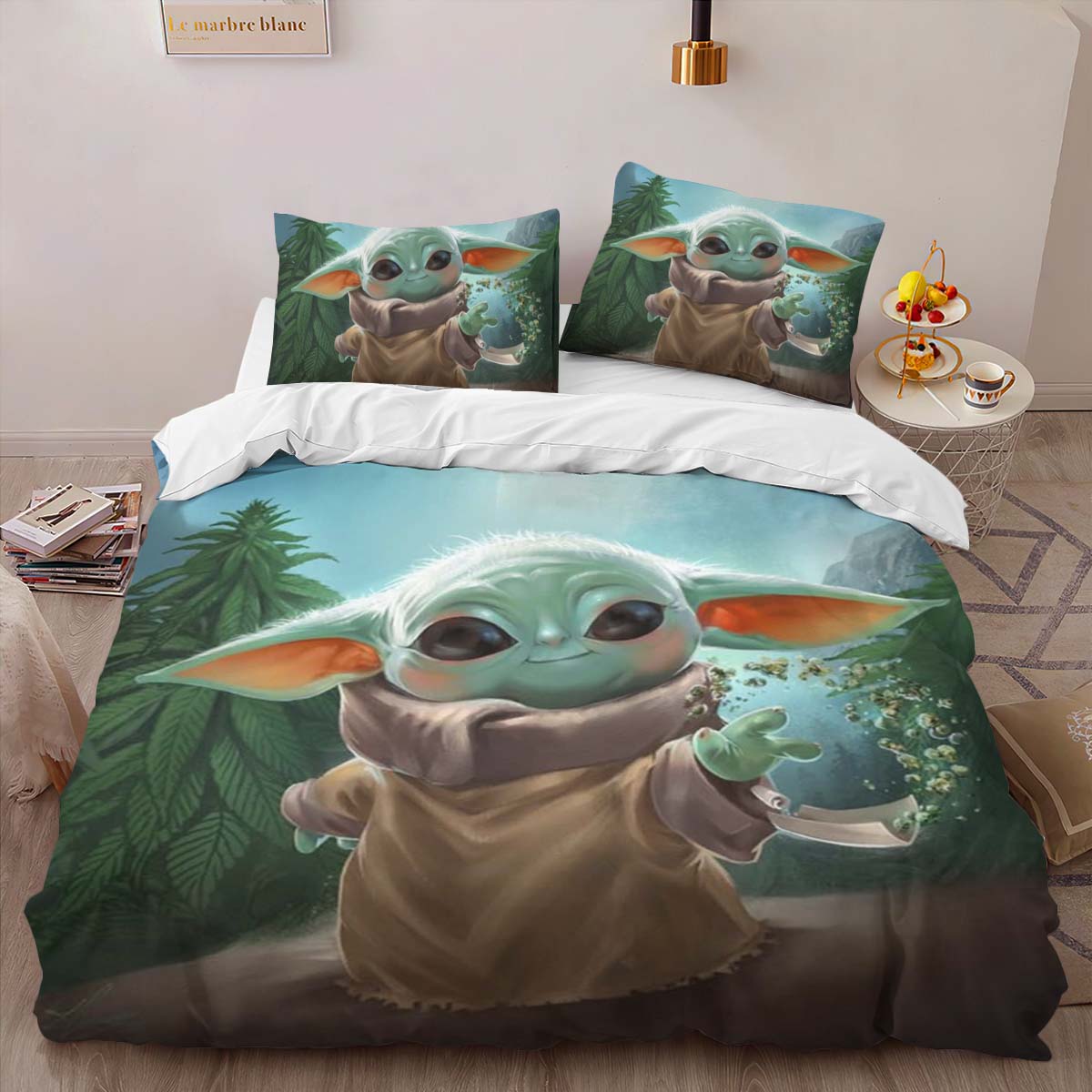 Baby Yoda Star Wars 2 Kinderbettwäsche – Bettwäsche – Bild 2