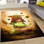 Baby Yoda Star Wars 3 Teppich