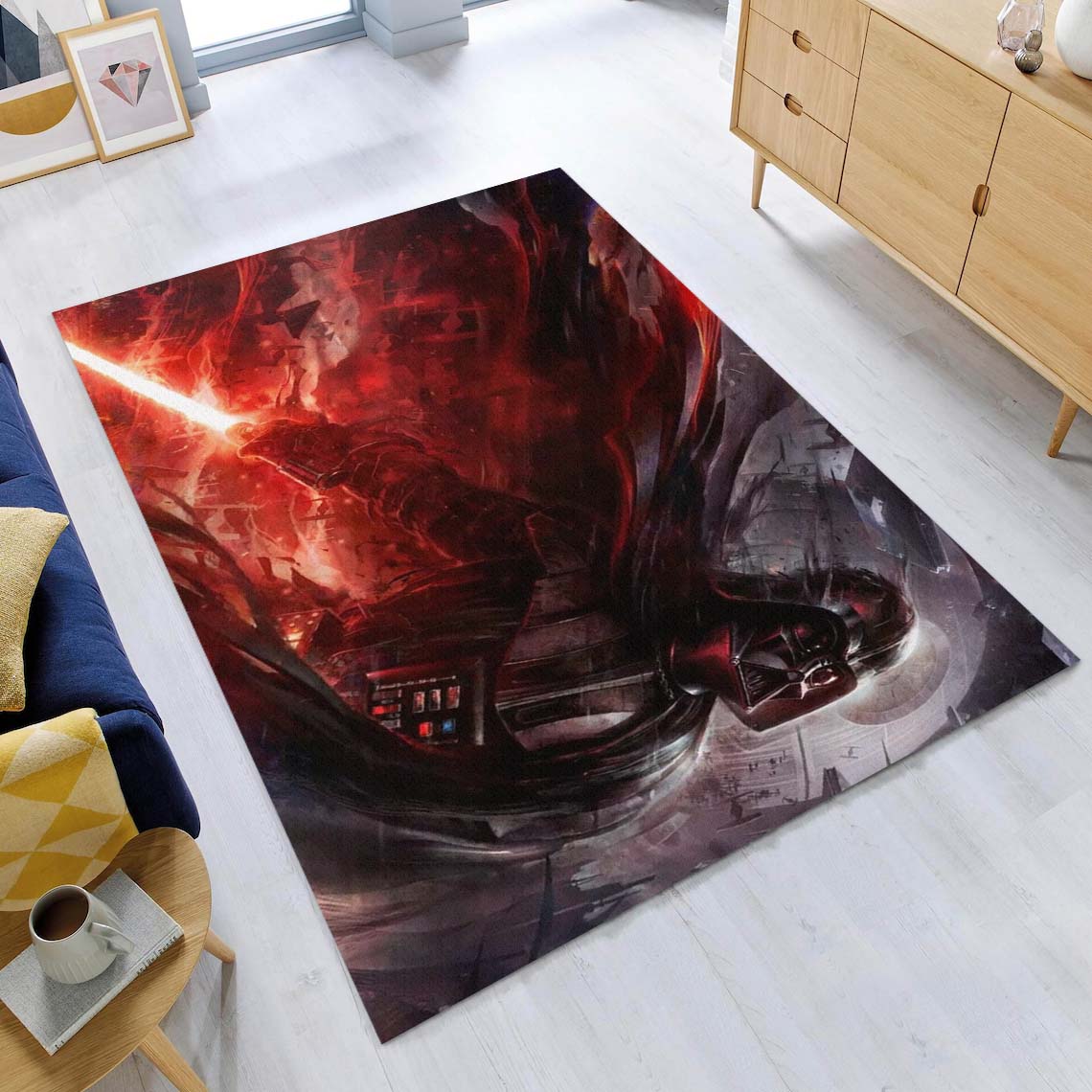 Darth Vader Magma Star Wars Teppich – Bild 2