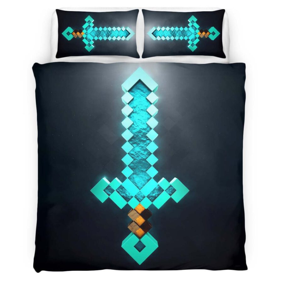 Verzaubertes Diamantschwert Minecraft Kinderbettwäsche – Bettwäsche – Bild 4