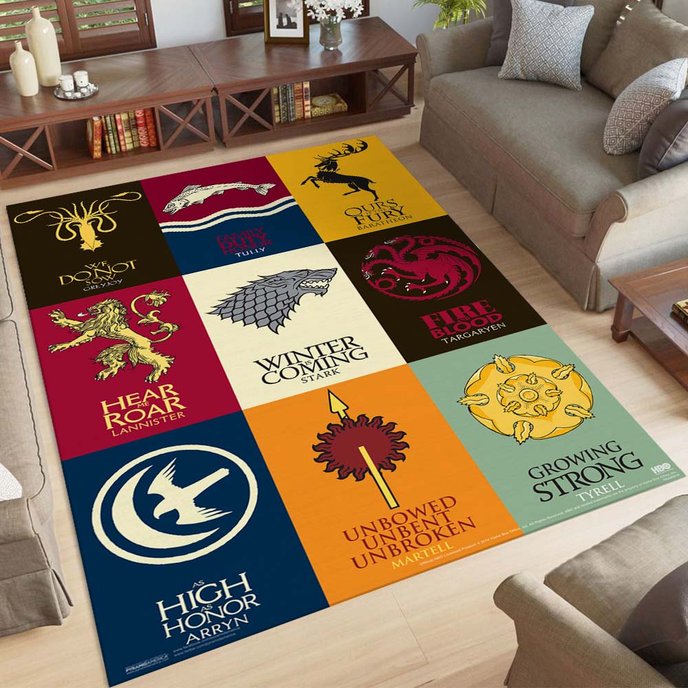 Game Of Thrones Got Alle Häuser 3 Teppich – Bild 2