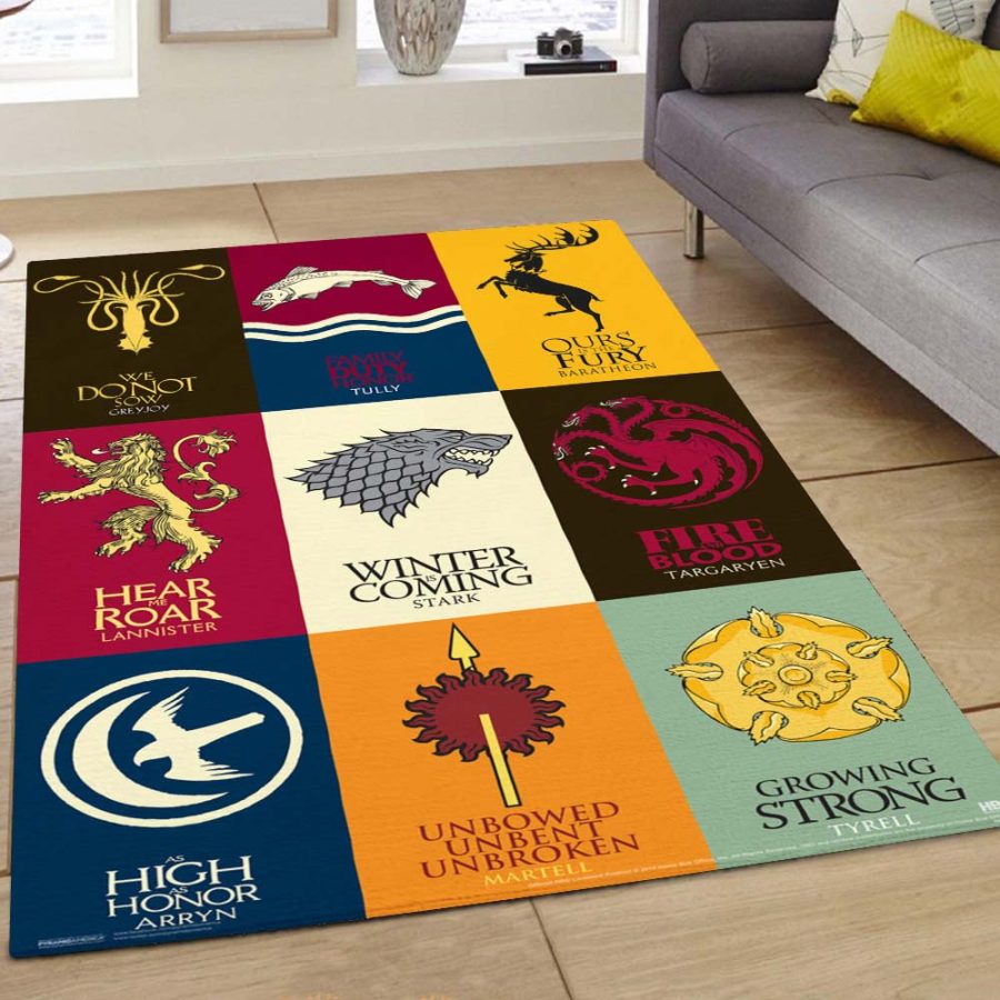 Game Of Thrones Got Alle Häuser 3 Teppich – Bild 4