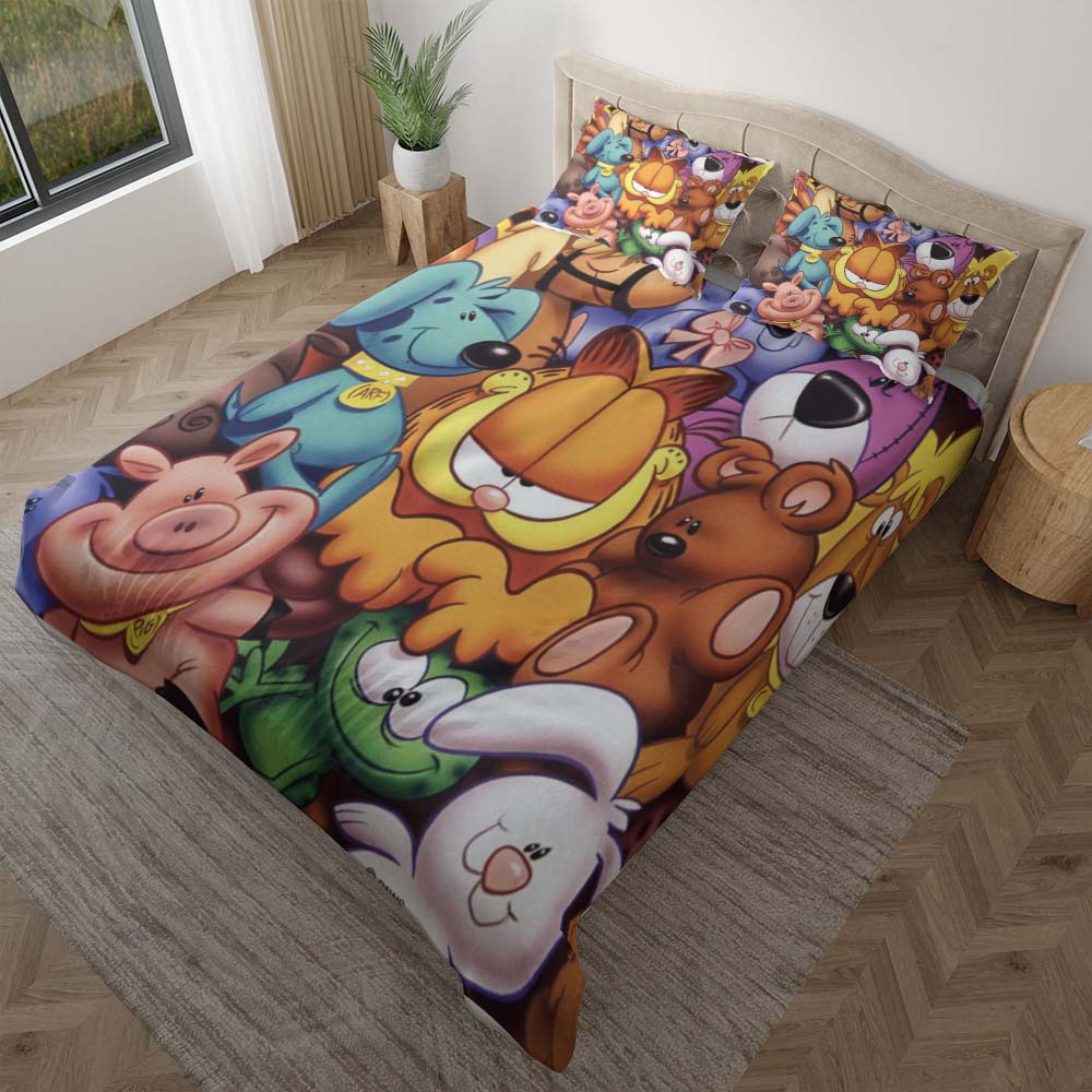 Garfield Alle Charaktere 4 Kinderbettwäsche - Bettwäsche – Bild 2