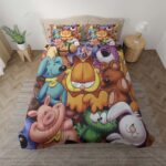 Garfield Alle Charaktere 4 Kinderbettwäsche – Bettwäsche
