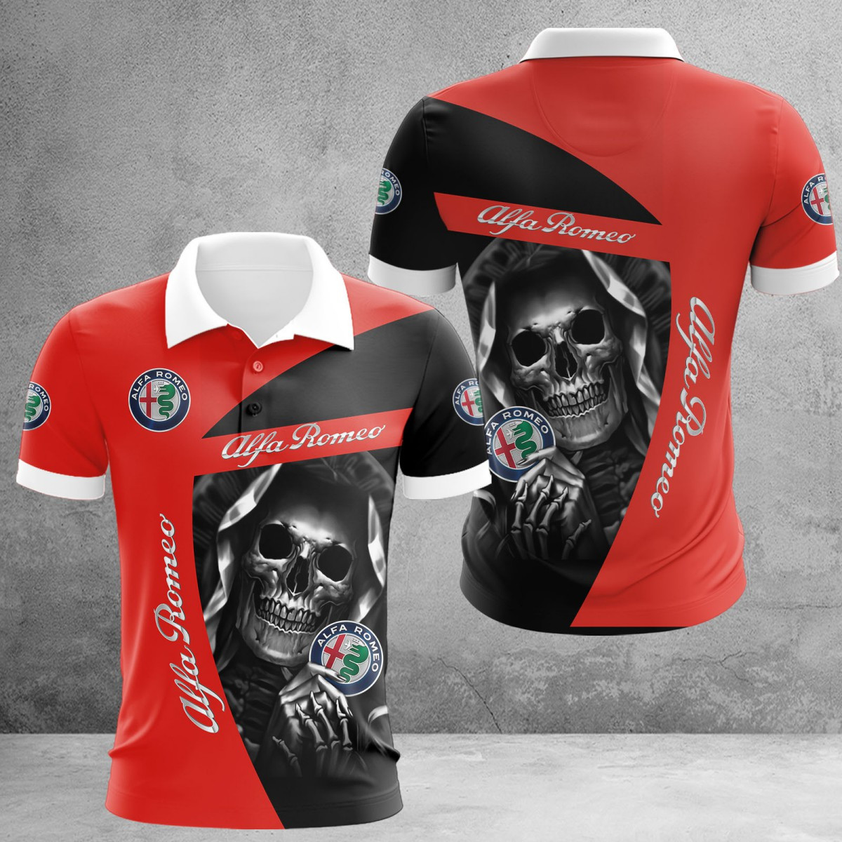 Alfa Romeo Red Poloshirt