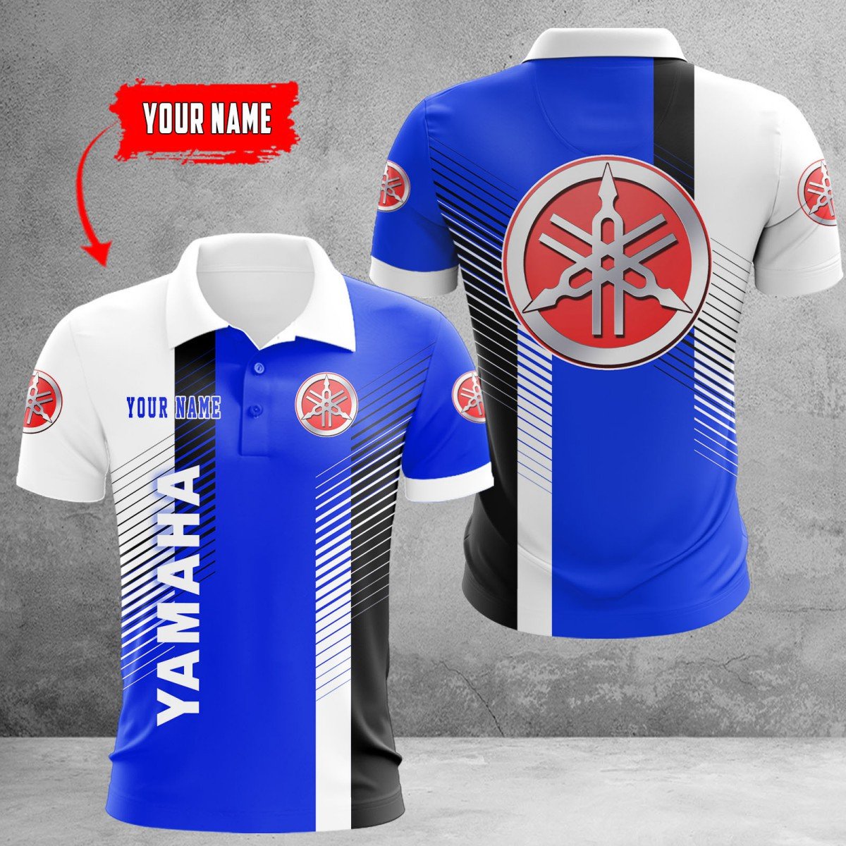 Yamaha Blue Poloshirt