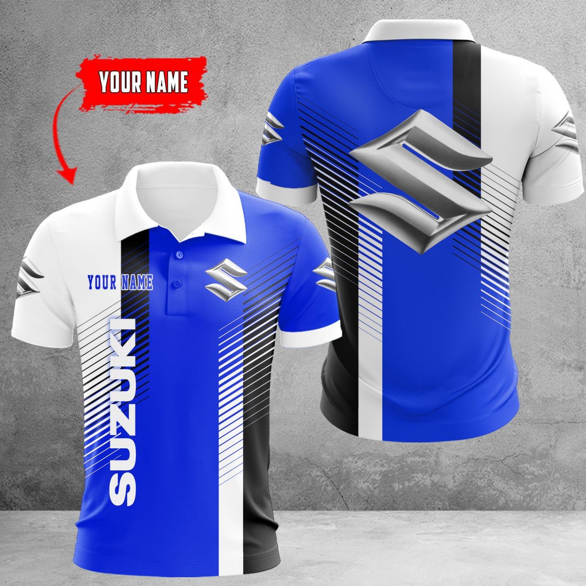 Suzuki Blue Poloshirt