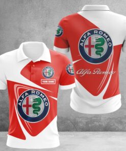 Alfa Romeo Red Poloshirt