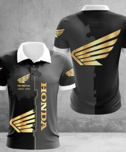 Honda Motorcycle Poloshirt