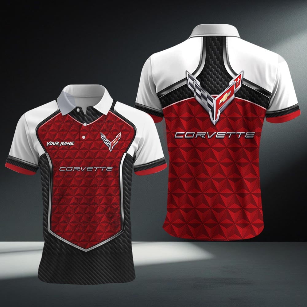 Corvette C8 Poloshirt